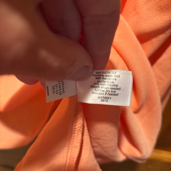 Lane Bryant Swing Flutter Sleeve Top in Orange size 18/20 NWT - Picture 6 of 6